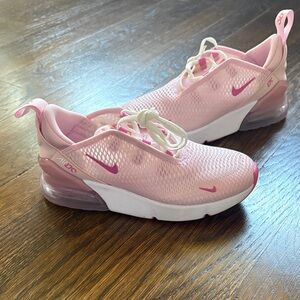 Nike Kids Pink Mesh Air Max 270 Sneakers